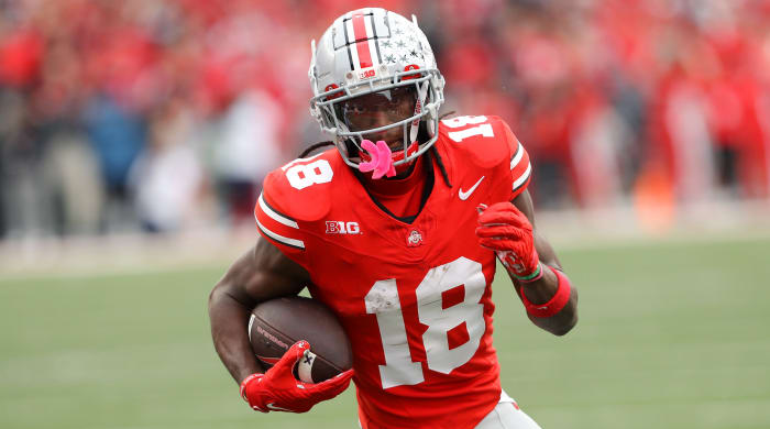 Ohio State wide receiver Marvin Harrison Jr.